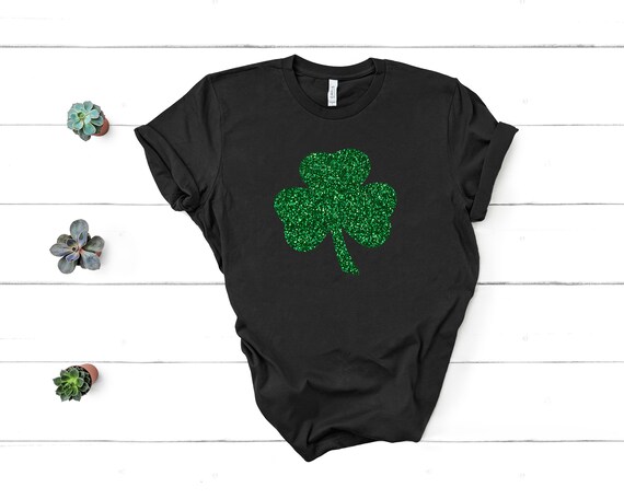 St Patricks Day Shirt,Womens Irish Shirt,Glitter Shamrock Tee,St Patty's Day T-Shirt,St. Pattys Day Shirt,St Patricks Day Adults,Irish