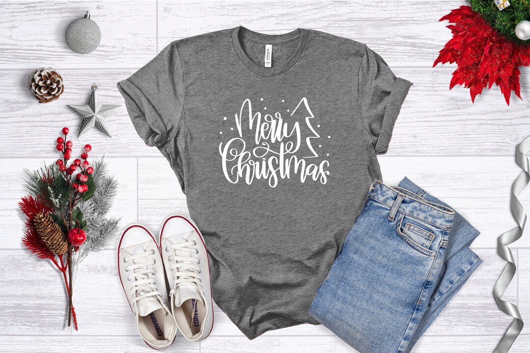 woman within christmas shirts