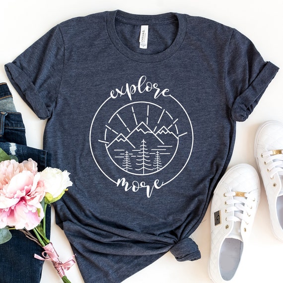 Adventure TShirt, Adventure Shirt, Explore More Camping Shirt, Mountain TShirt, Hiker TShirts, Nature Lover Shirt, Camping Vacation Shirt