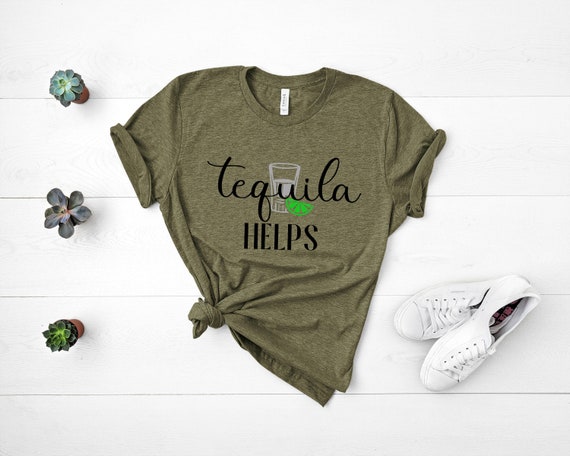Tequila Helps Shirt, Country Music Shirt, Country Concert, Country Girl Tee, Girls Country Music Shirt Womens Shirts, Adult Drinking Tee