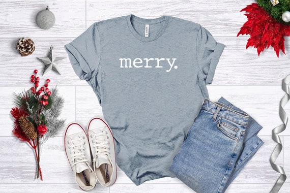 Merry Womens Christmas Shirt, Merry Christmas Tee, Merry Shirt, Xmas shirts, Christmas Shirt Women, Merry Christmas Shirt, Christmas Shirt