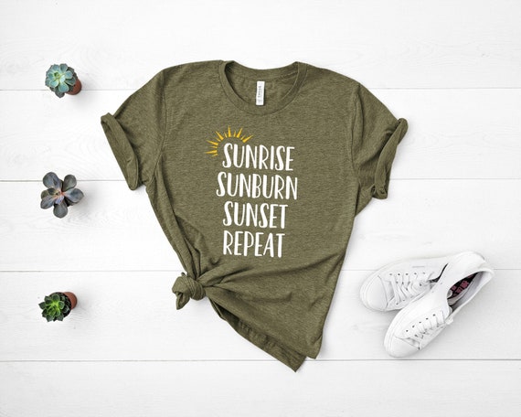 Sunrise Sunburn Sunset Repeat,Country Festival, Concert T-shirt, Country Music T-shirt, Country Music Lyrics T-shirt, Country Girl Tshirt