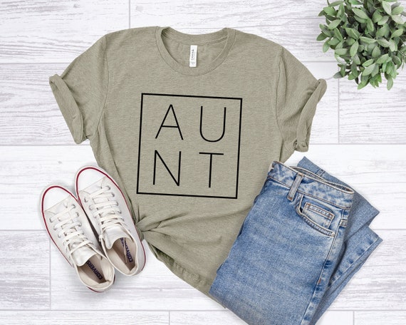 Aunt Square Shirt, Cool Aunt T-shirt, Aunt Shirt, Auntie, Aunt Squad Shirt, Auntie Shirt, Aunt Shirts for Women, Aunt Shirts, Gift For Aunt