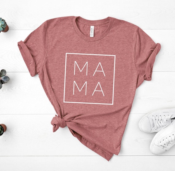 Mama Shirt, Mama Square, Mom Shirts, Momlife Shirt, Mom Life Shirt, Shirts for Moms, Mothers Day Gift, Cool Mom Shirts, Shirts for Moms