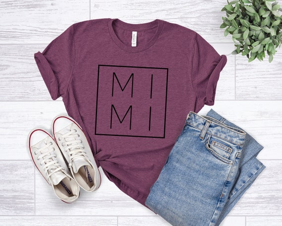 Mimi Shirt, New Mimi T-Shirt, Mimi Tee, Mother's Day Shirt, Gift for Grandma, Grandma Shirt, Grandma T-Shirt, Pregnancy Announcement