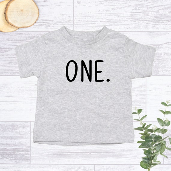 ONE Birthday Shirt, One First Birthday Shirt, 1st Birthday T-Shirt, Birthday Shirts, First Birthday, Boys, Girls, Baby First Birthday Tee