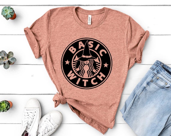 Basic Witch T-shirt,Fall Womens Shirt,Basic Witch Shirt,Ladies Fall Shirt,Halloween Shirt,Witch Shirt,Unisex Ladies Shirt,Fall Shirt Women
