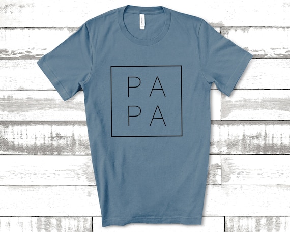 Papa Shirt, Papa Fathers Day Gift, Grandpa Shirt, Papa Shirt, Shirts for Dads, Father's Day Gift, Trendy Dad Shirts, Fathers Day Shirt