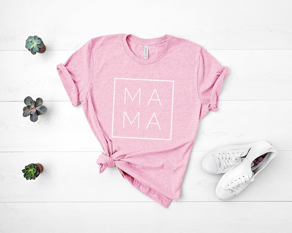 Mama Shirt, Mama Square, Mom Shirts, Momlife Shirt, Mom Life Shirt, Shirts for Moms, Mothers Day Gift, Cool Mom Shirts, Shirts for Moms