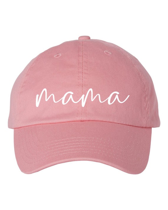 Mama Hat, Mommy Hat, Adjustable Hat, Mama Baseball Hat, Mothers Day Gift for Mom, Hats for Mom, Mom Christmas Gifts, Pigment Dyed