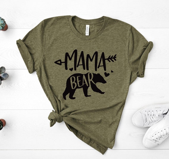 Mama Bear Mom T-Shirt Mother's Day Mama Bear Mom T-Shirt Mother's Day