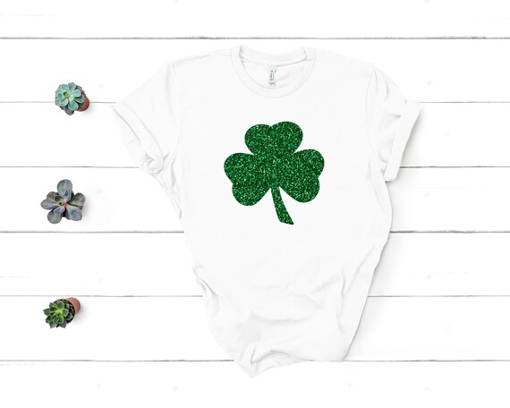 St Patricks Day Shirt,Womens Irish Shirt,Glitter Shamrock Tee,St Patty's Day T-Shirt,St. Pattys Day Shirt,St Patricks Day Adults,Irish