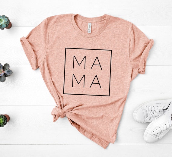 Mama Shirt, Mama Square, Mom Shirts, Momlife Shirt, Mom Life Shirt, Shirts for Moms, Mothers Day Gift, Cool Mom Shirts, Shirts for Moms