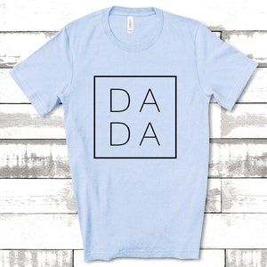 Dada Shirt, Dad Shirts, Dadlife Shirt, Shirts for Dads, Fathers Day Gift, Trendy Dad T-Shirts, Cool Dad Shirts, Shirts for Dads Heather Blue