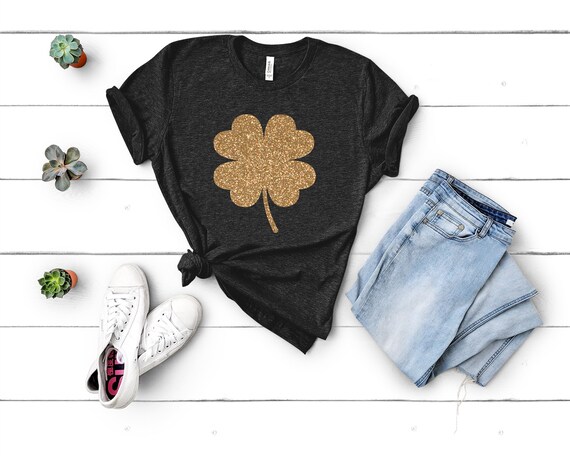 St Patricks Day Shirt,Womens Irish Shirt,Glitter Shamrock Tee,St Patty's Day T-Shirt,St. Pattys Day Shirt,St Patricks Day Adults,Irish