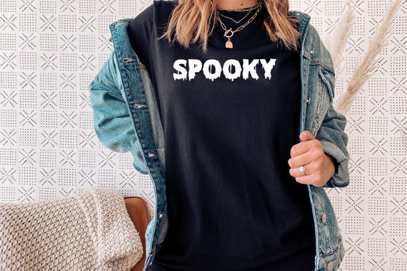 Spooky Shirt, Spooky Season, Halloween, Spooky Vibes, Spooky Season Shirt, Halloween Tee, Fall Shirts, Spooky T-Shirt, Womens Halloween