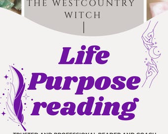 Psychic Reading, Life purpose Tarot intuitive guidance reading.