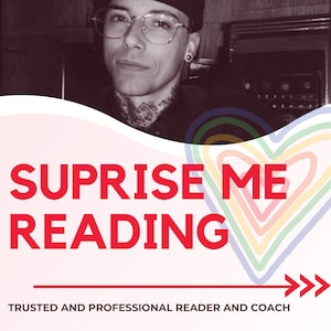 Lectura de cartas del oráculo y tarot intuitivo psíquico: ¡Sorpréndeme!