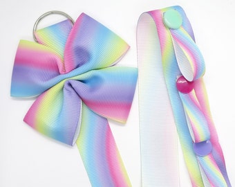 Hair Bow holder, bobble holder, bow organiser, headband holder, bow tidy, hair band hanger, hair clip holder, hair clip ribbon, bow storage