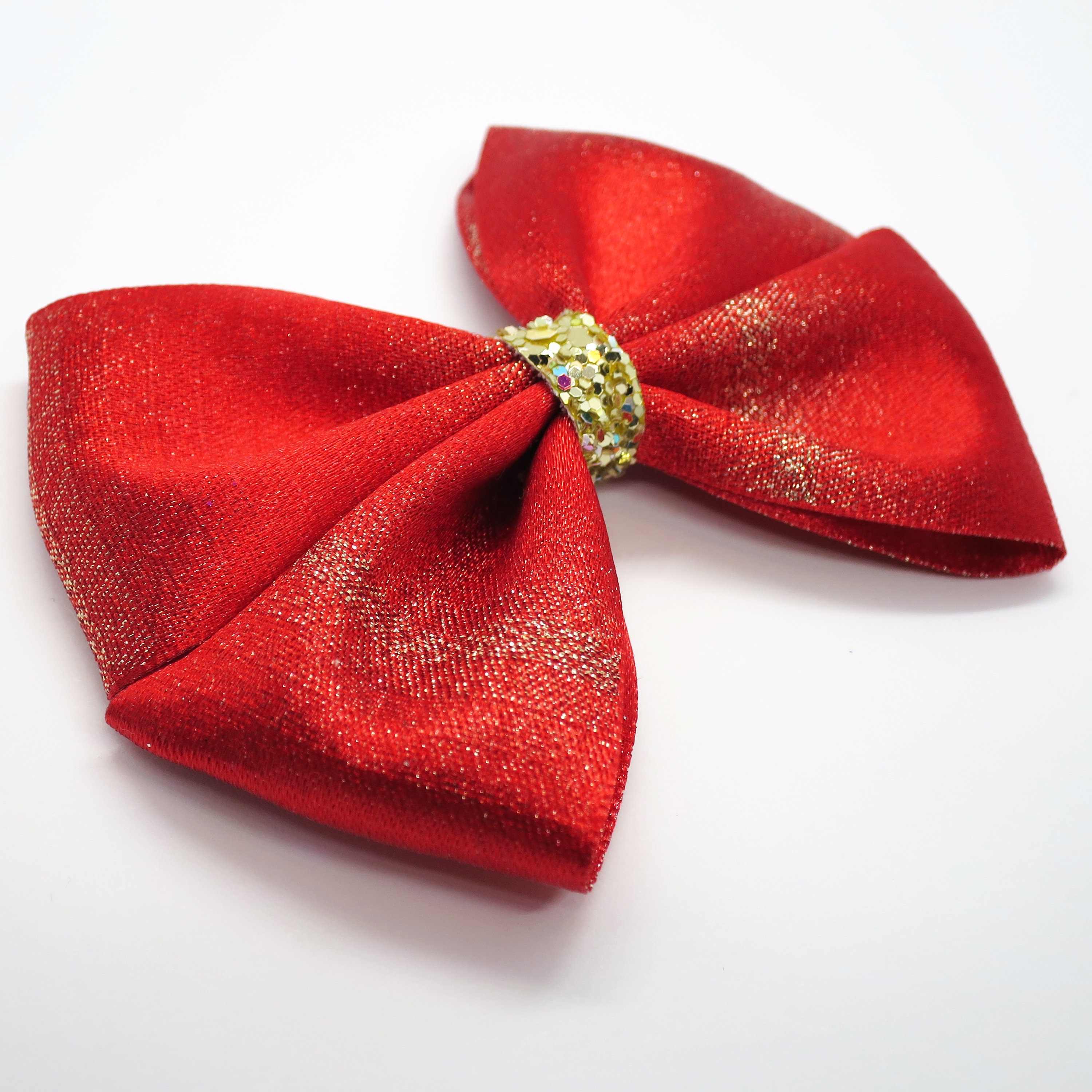 Glitter Hair Bow Mermaid Hair Clip Ribbon Hair Band School Etsy UK