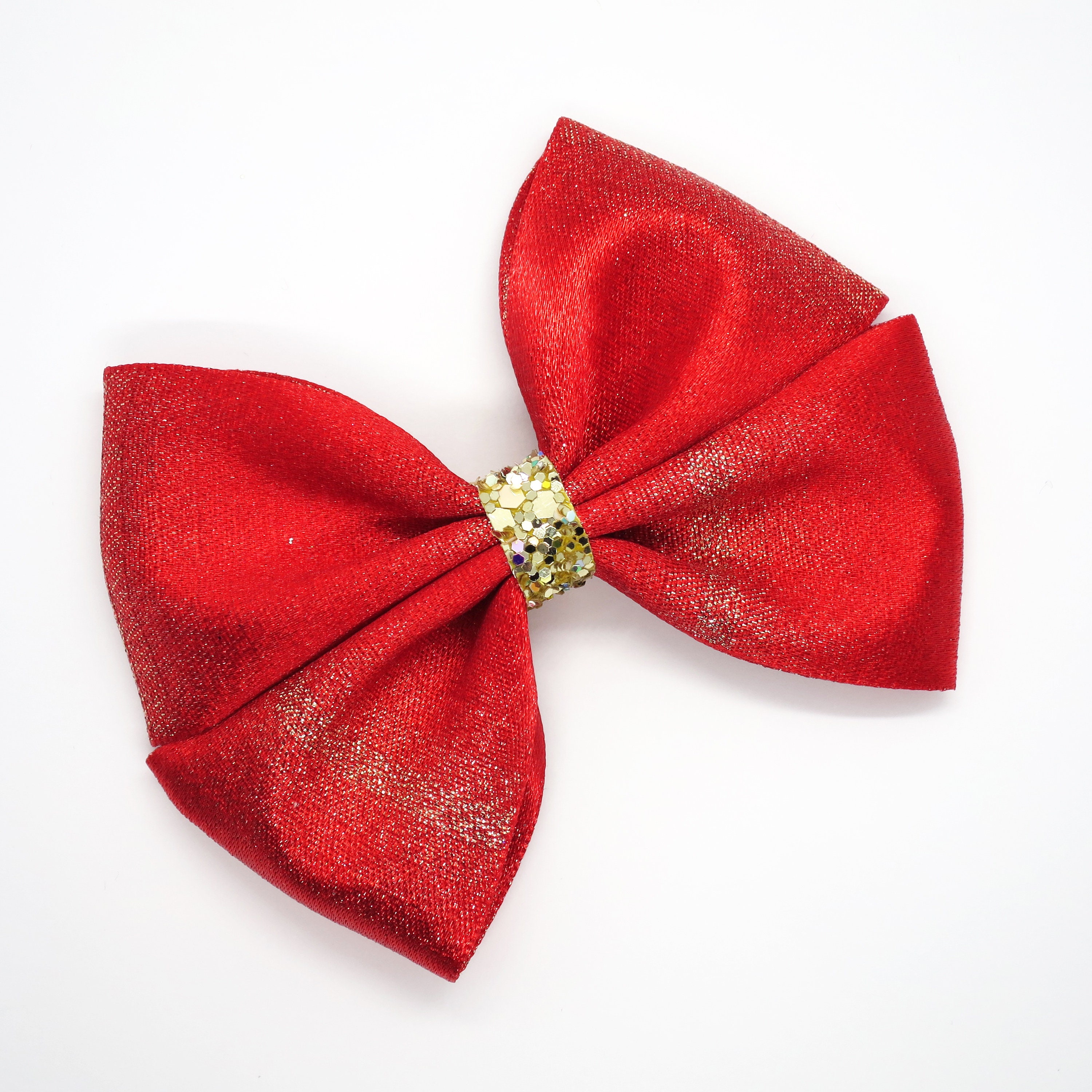 Glitter Hair Bow Mermaid Hair Clip Ribbon Hair Band School Etsy UK