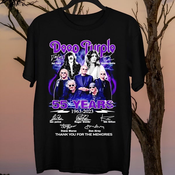 Deep Purple Unisex Shirt, Deep Purple Retro Vintage T-Shirt, Deep Purple Hard Rock Band Shirt, Deep Purple Tour Shirt, Deep Purple Gift Tee