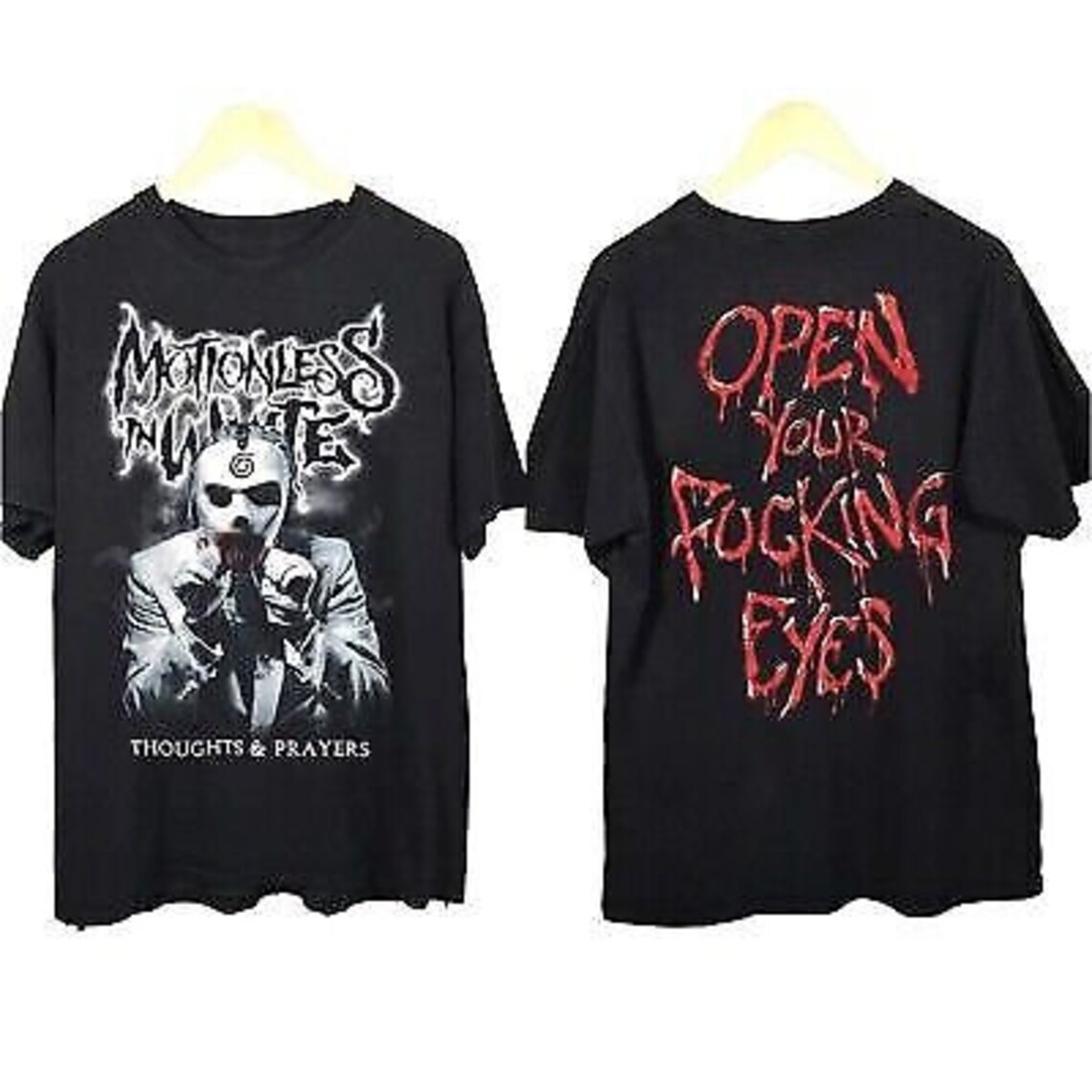 Motionless in White Tshirt Motionless in White Thoughts and Etsy Canada