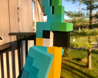 Minecraft Parrot Etsy