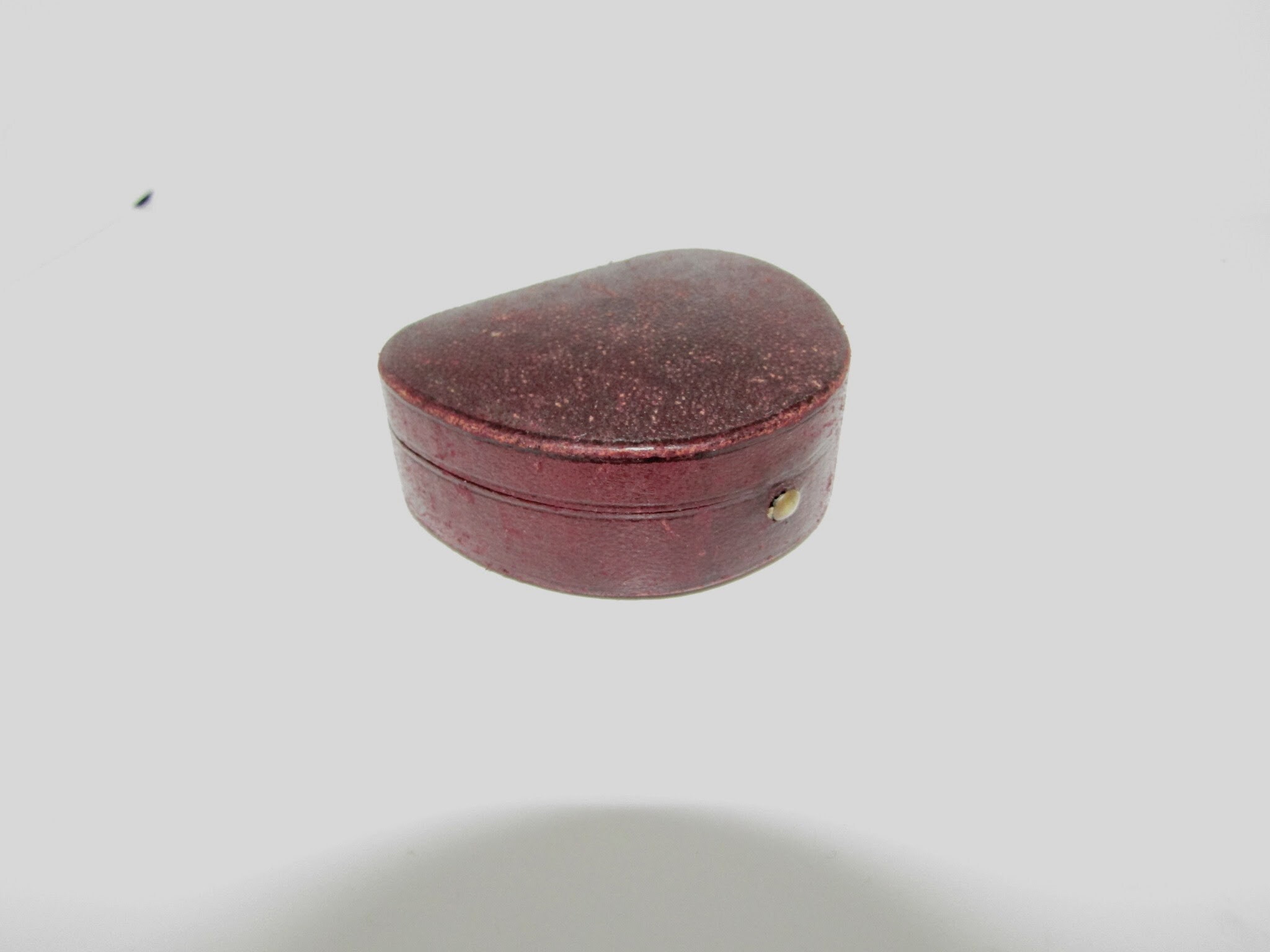 Jewel Box Antique Victorian Horseshoe Shaped Velvet Lined Jewel Box Antique Victorian Horseshoe Shaped Velvet Lined