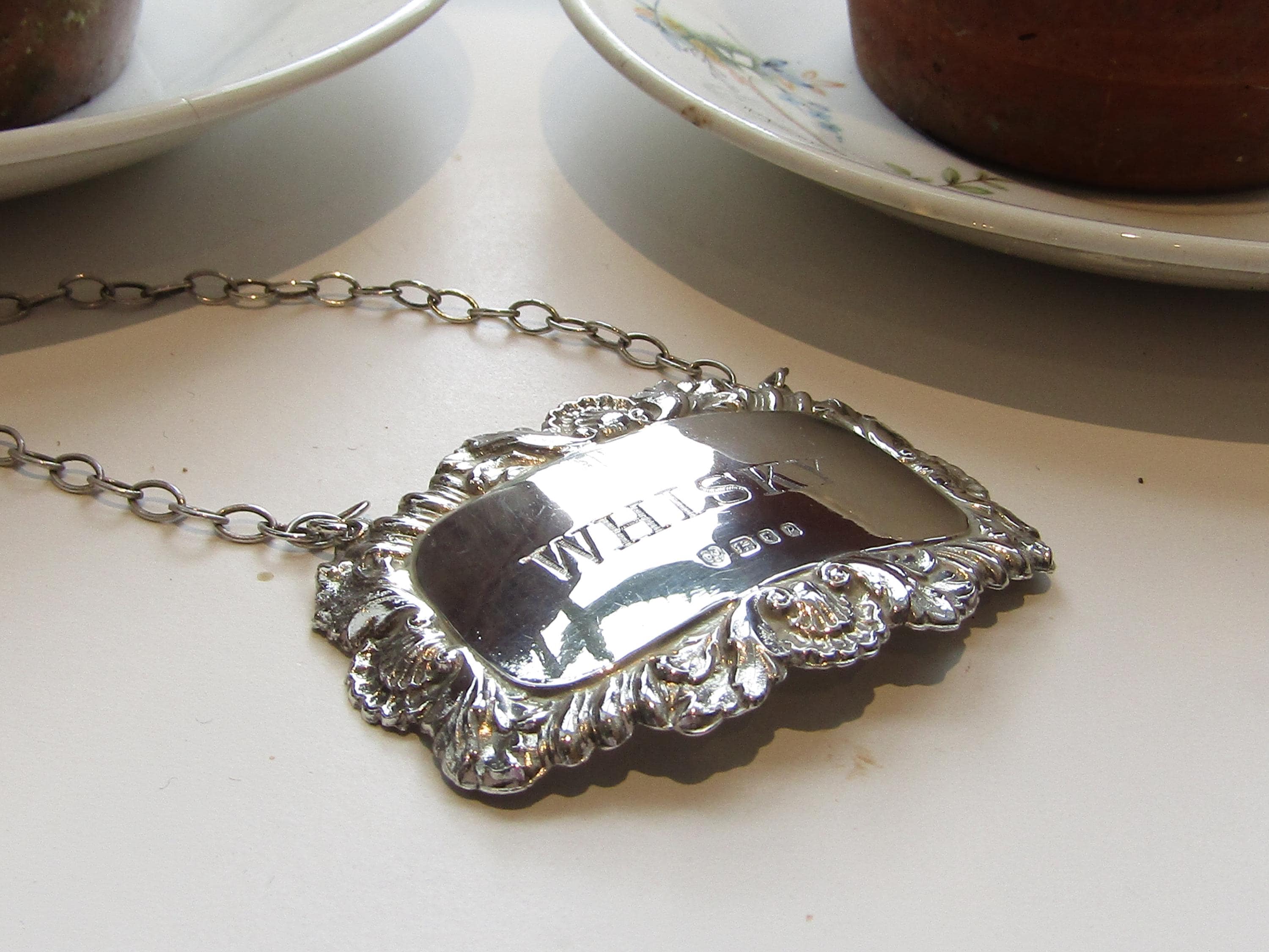 Sterling Decanter Label Whiskey - Etsy