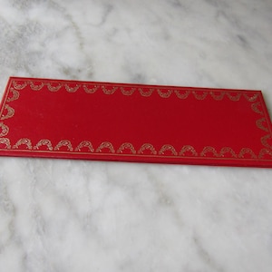 Portadocumentos rojo Cartier (BB2E)