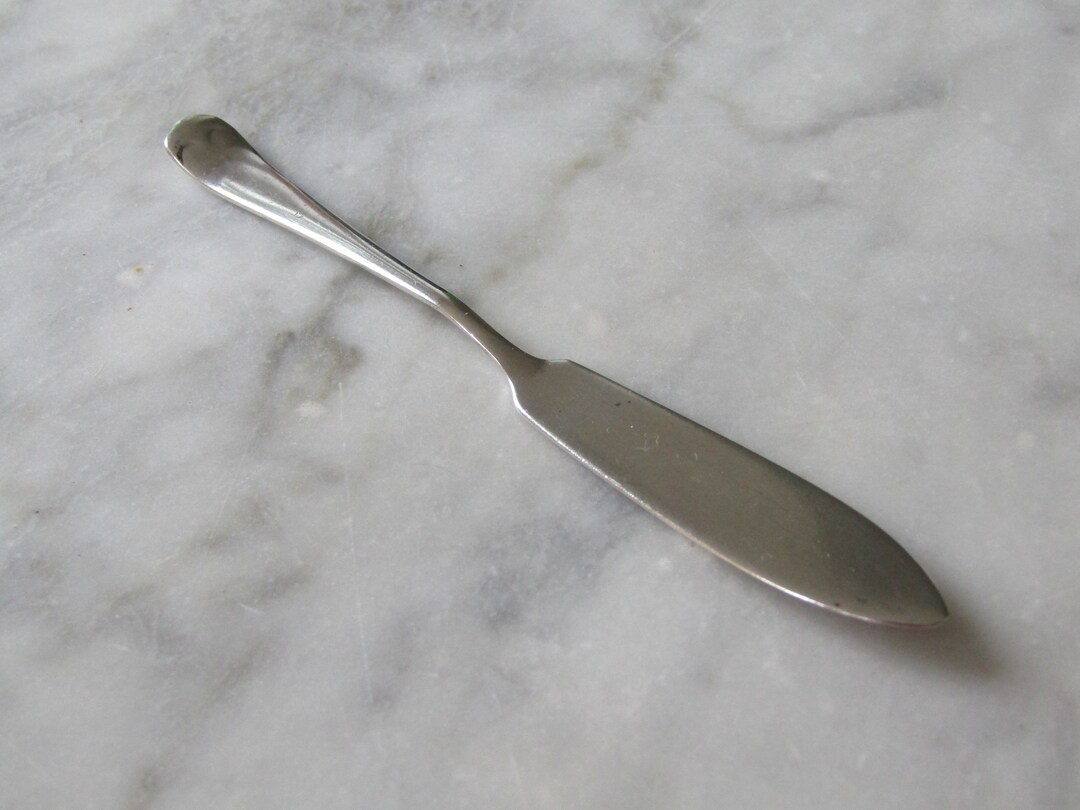 Butter Spreader English Sterling Silver 1933 Old English Etsy