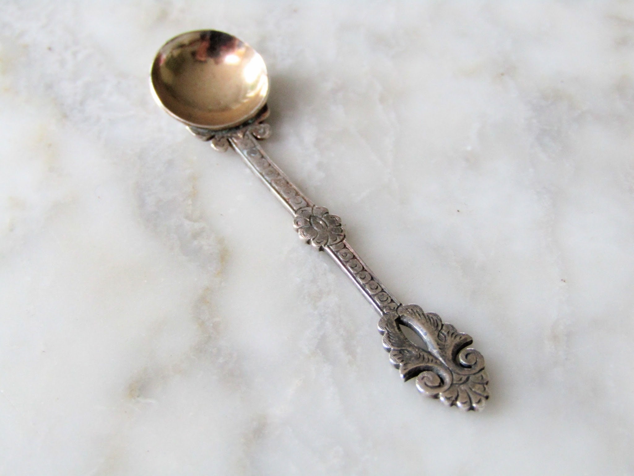 Vintage silver hallmark spoon - Etsy 日本