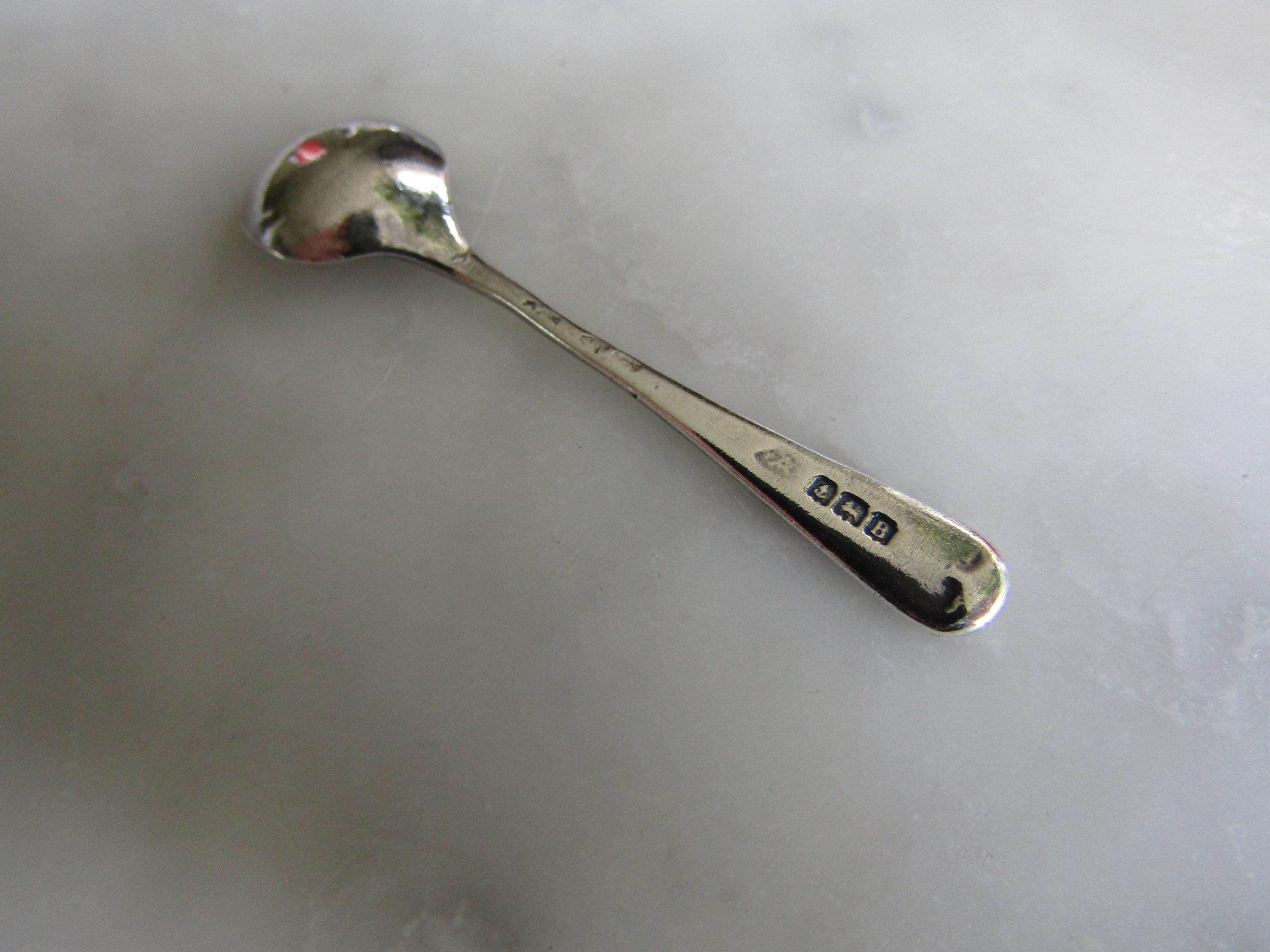 スターリング シルバー Sterling Silver 925 ソルトディッシュ ソルトスプーン シルバー スターリング 925 - 1926 - オールド