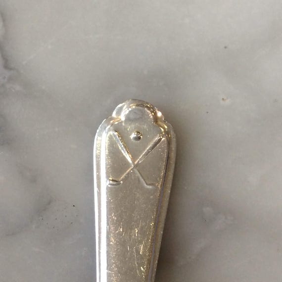 Spoon Golf English Sterling Silver Made in 1933 Walker & Hall