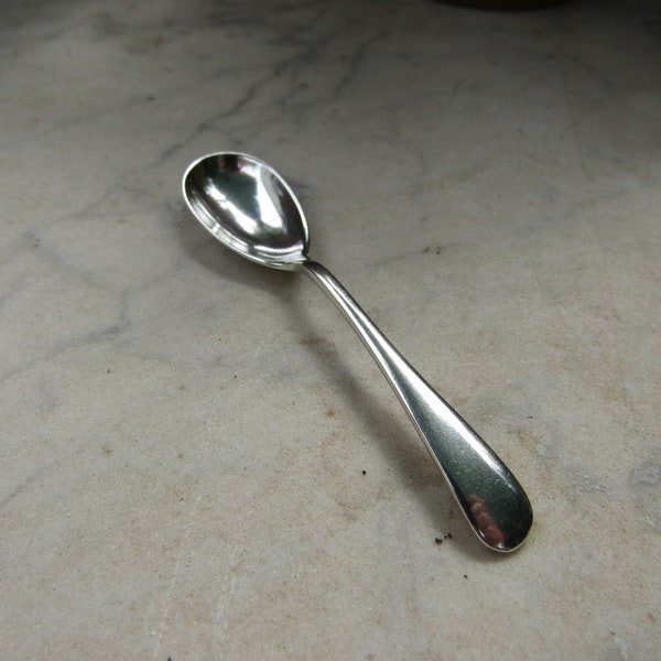 Mustard  Spoon Sterling English Silver 1911  Old English Pattern (106489E)