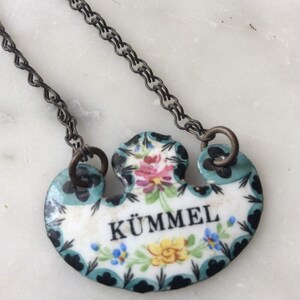 Kummel Decanter Label 1880s 103610E image 4