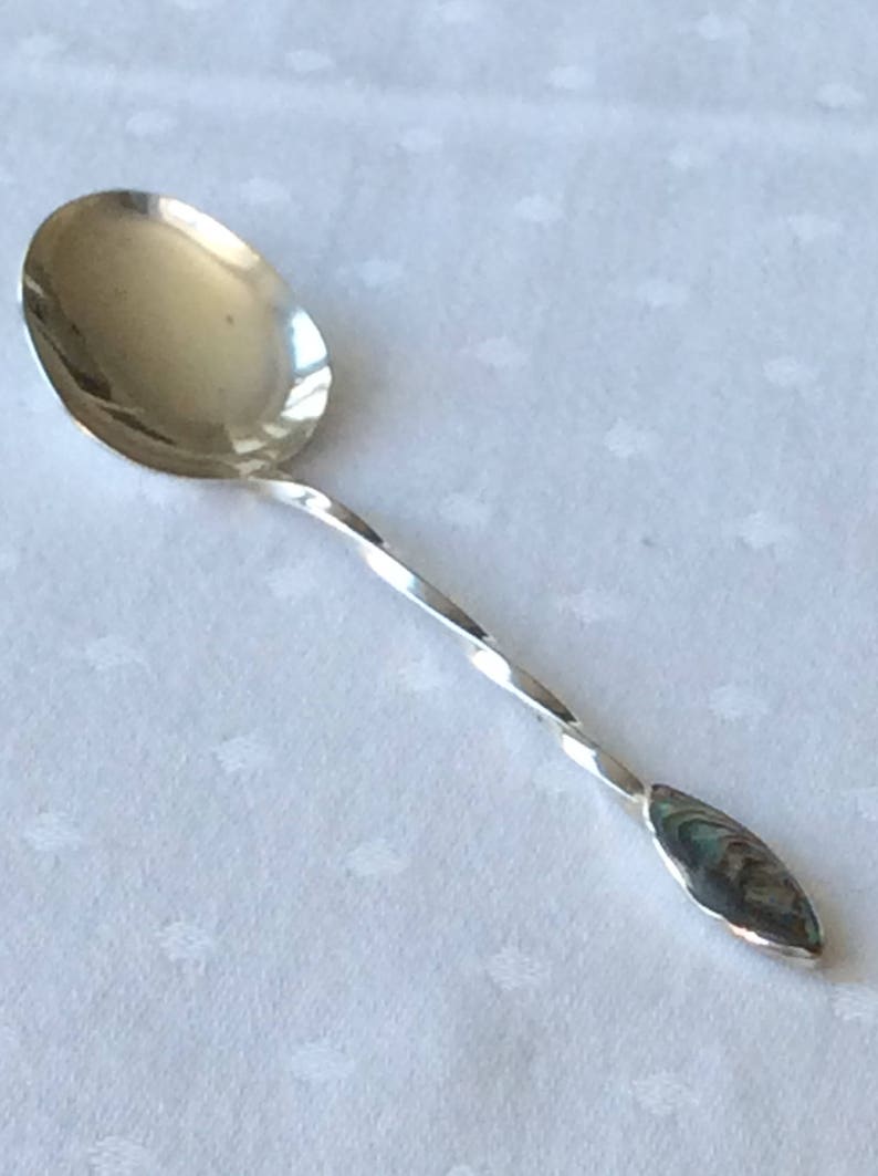 Spoons Silver /& Mother of Pearl 1940s
