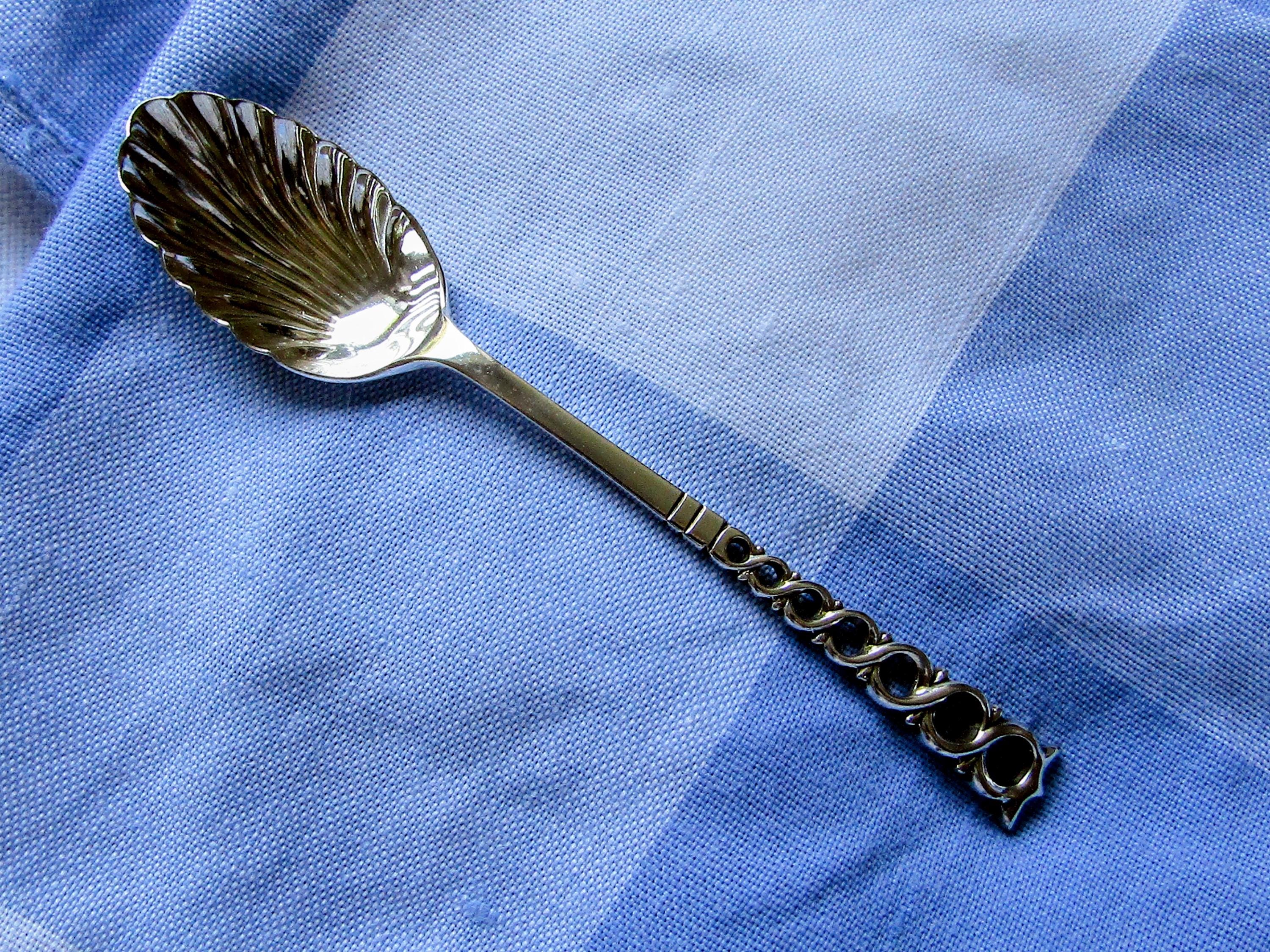 1912年製英国アンティーク　Atkin Brothers　EPA1スプーン5本 Atkin Brothers Spoon - Etsy