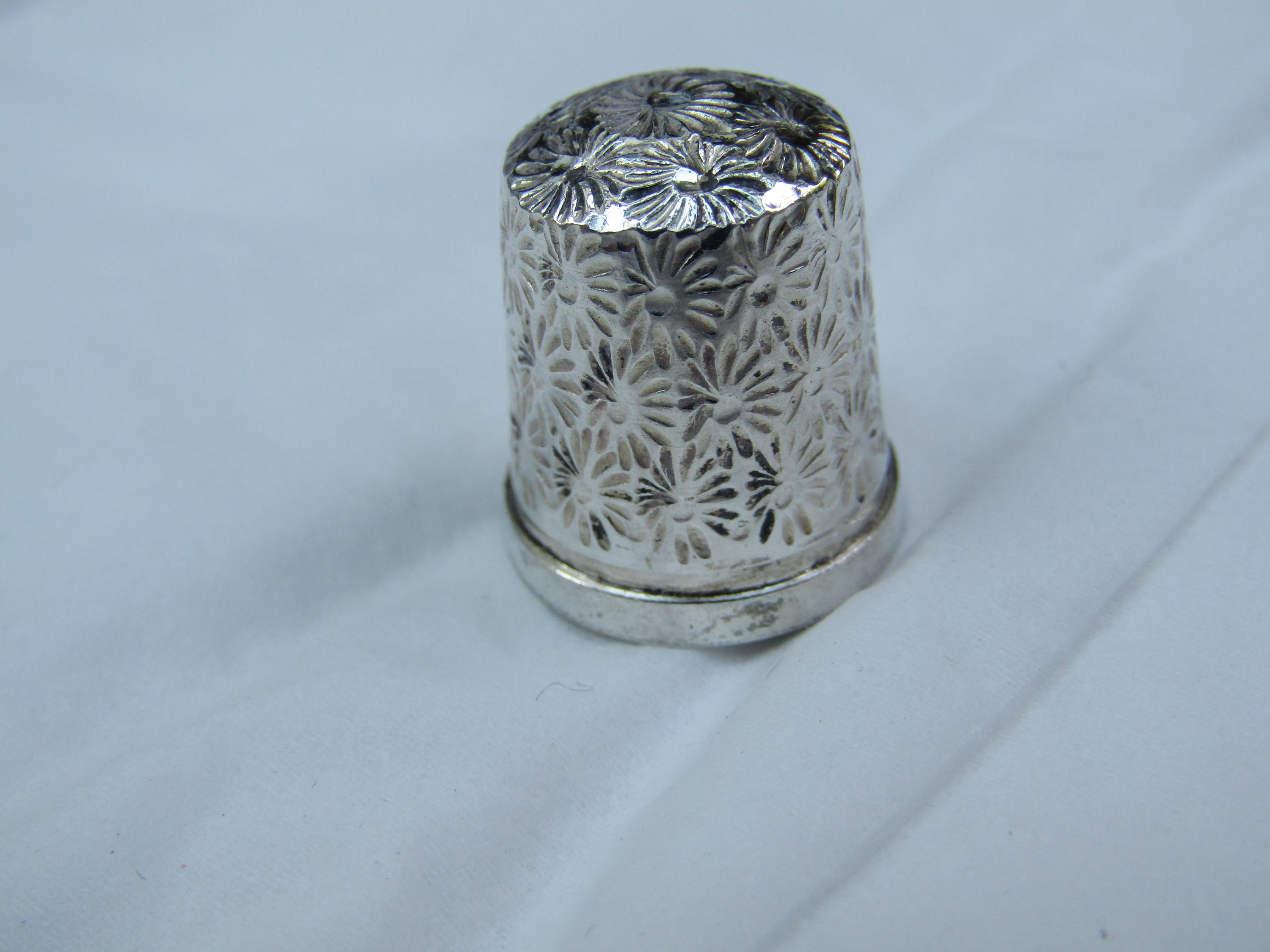 シンブル スターリングシルバー - 1920年代 サイズ17 (K2FE) - Etsy 日本