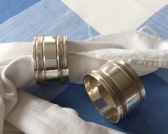 Napkin Rings Pair Victorian (102831E)