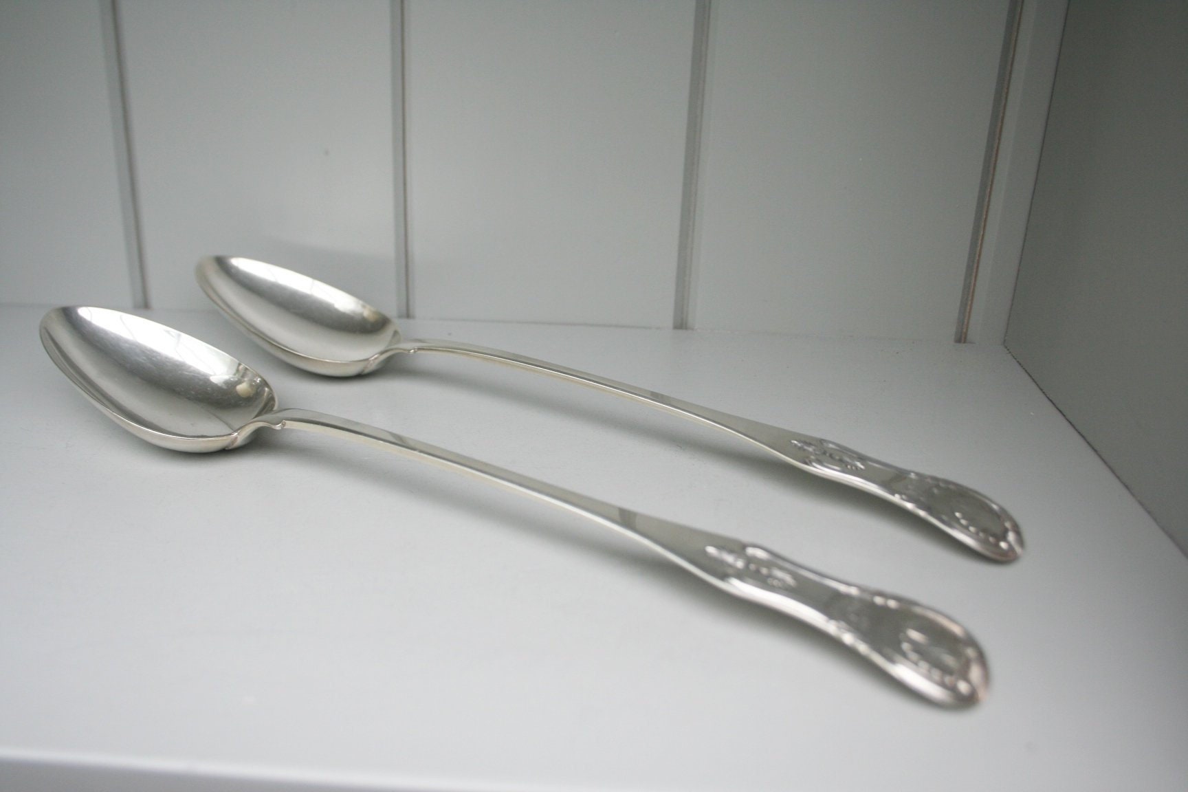 【希少】シルバー／サービングスプーン／エディンバラ 希少】シルバー／サービングスプーン／エディンバラ