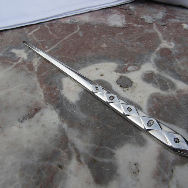 Letter Opener  English Sterling Silver 2000 Letter Opener   ( 107338E)