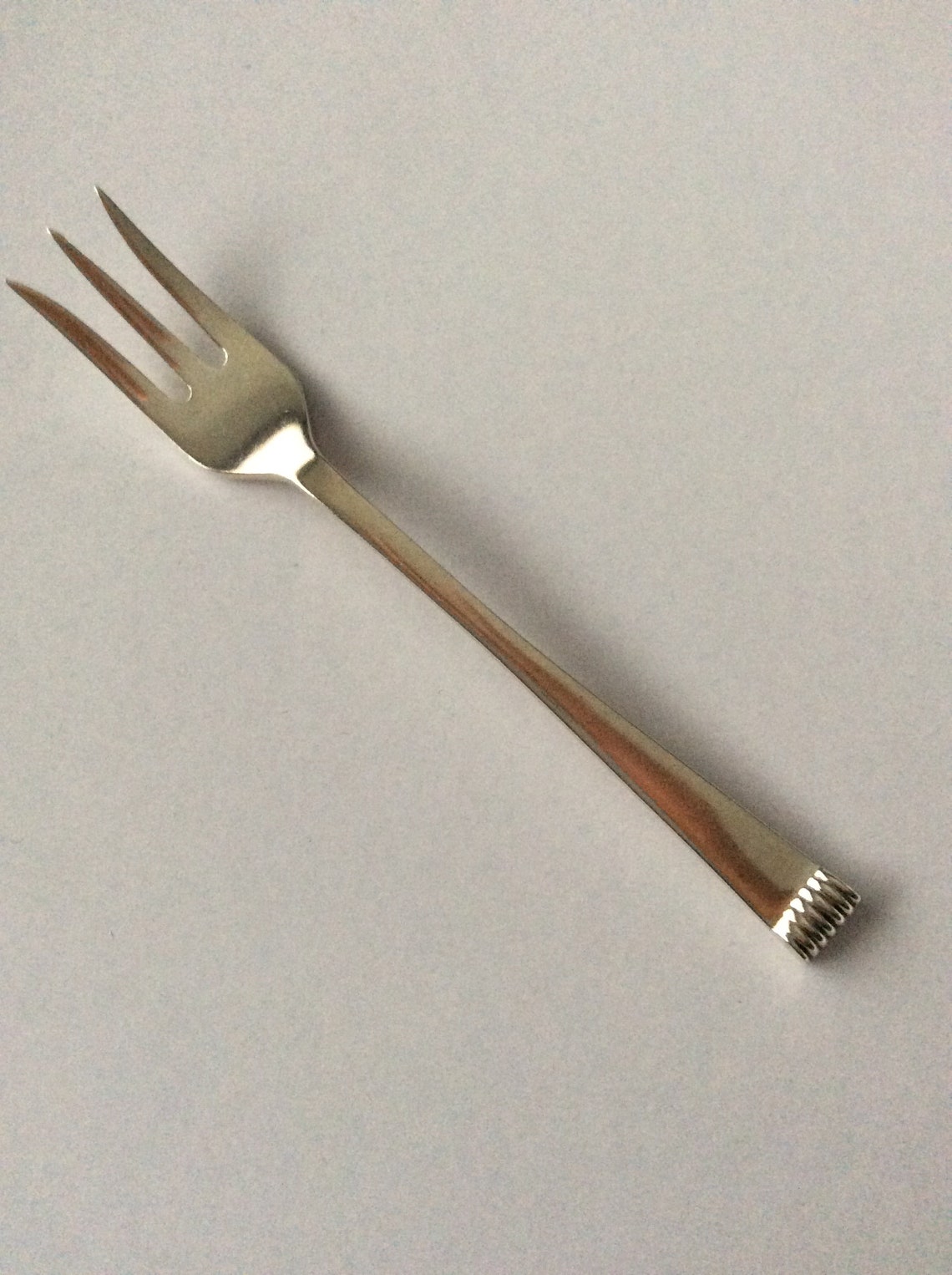 Olive Fork Sterling Silver 1930s Art Deco 104646E Etsy