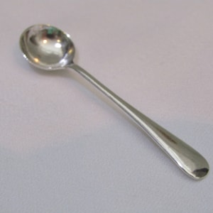 Salt Spoon Silver Sterling 1920 Old English Pattern (107612E)