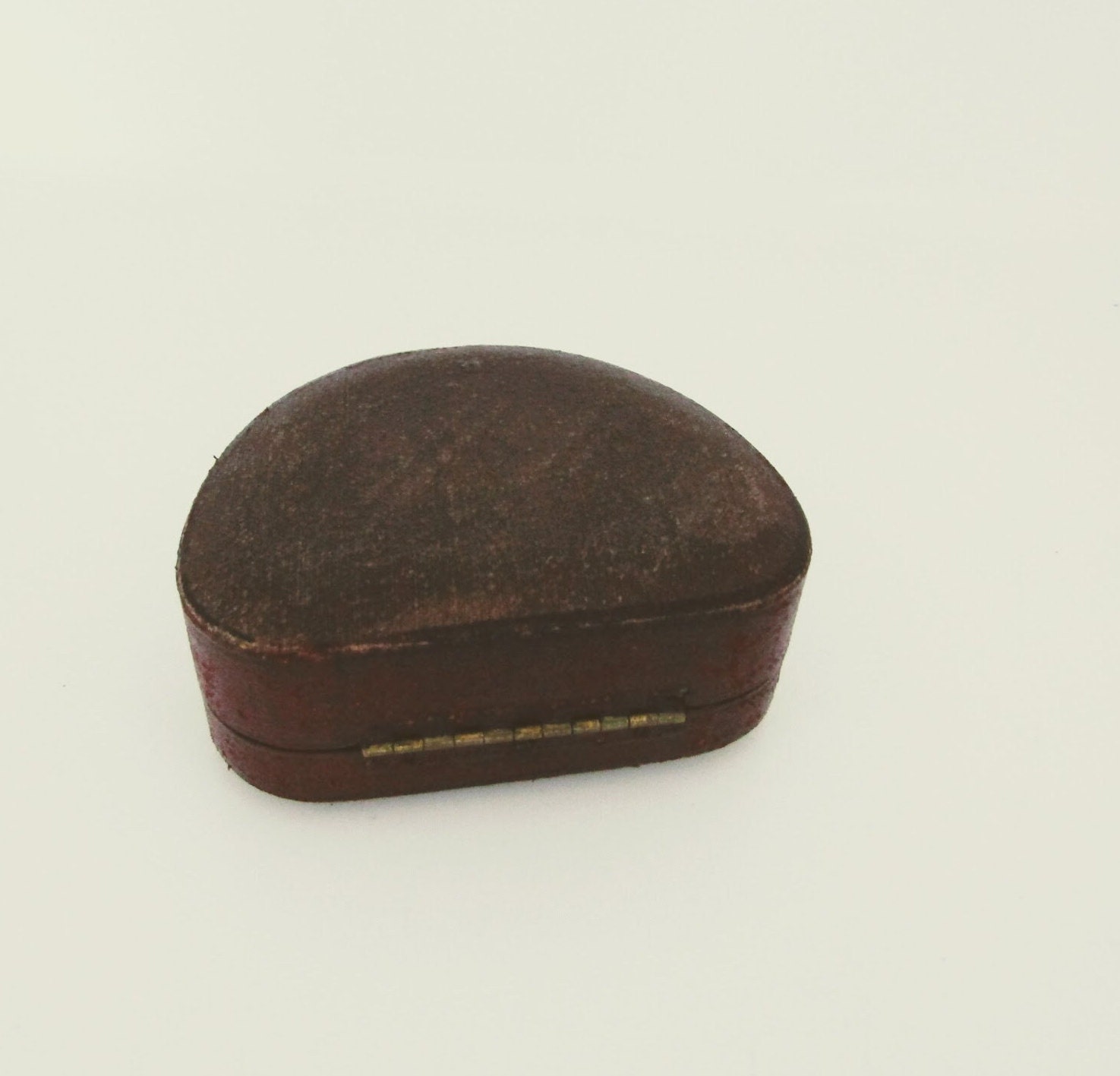 Jewel Box Antique Victorian Horseshoe Shaped Velvet Lined Jewel Box Antique Victorian Horseshoe Shaped Velvet Lined