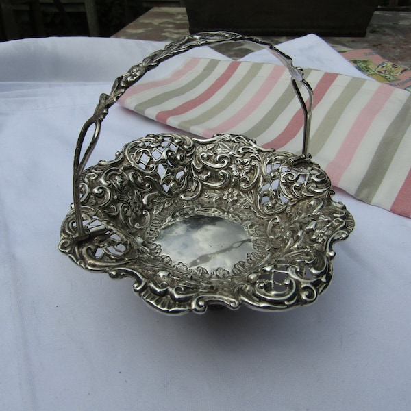 Dish / Basket  Sterling Silver 925 1903 (107321E)