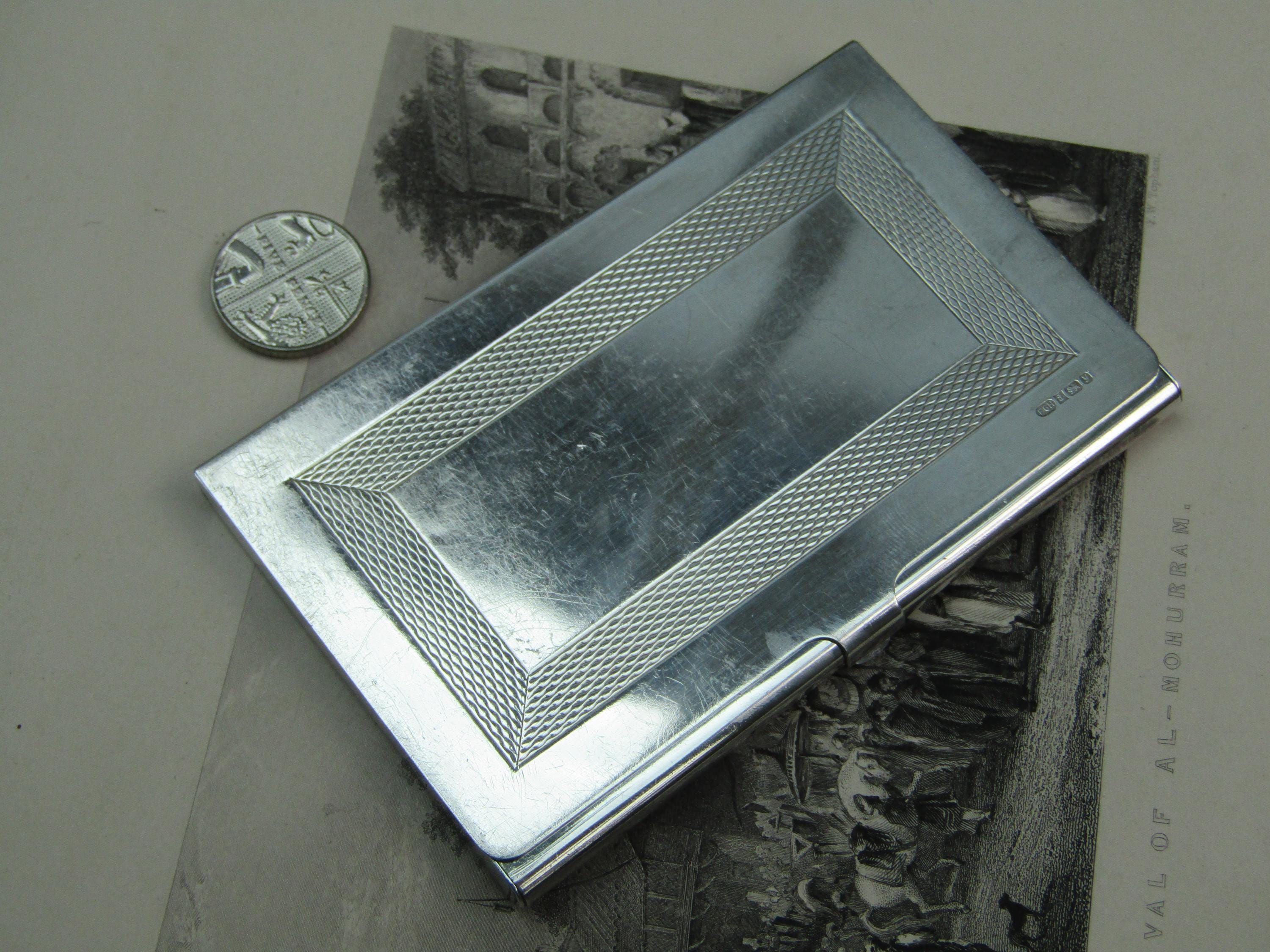925 silver card case - Etsy 日本