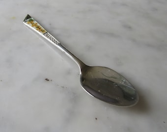 Spoon Sterling Silver and Enamel - Lydian Broom   -1960s  (107580E)