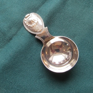 Cuchara para té de plata inglesa, fabricada en 1817 (H6GE)